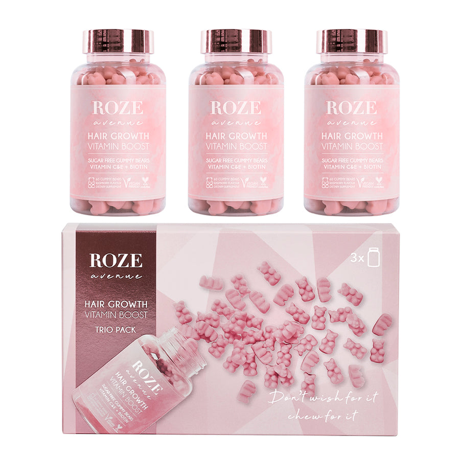 Hair Caring Gummy Bears Trio